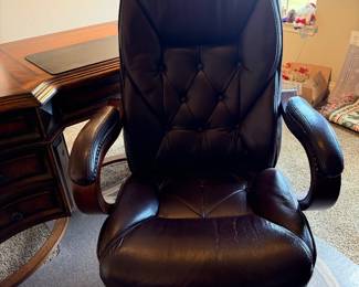 Leather Desk Chair