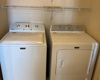 Washer/Dryer like new. 1 year old