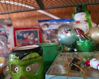 Snowman cookie jar