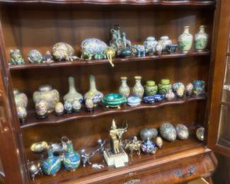 Huge collection cloisonné 