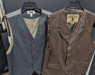 Two Mens Vests