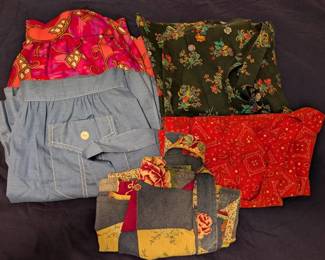 Vintage Wrap around Skirts