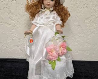 Forever Collection Vintage Porcelain Doll by Barbara Lee