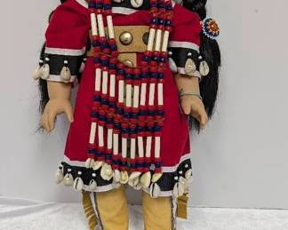 Gotz Native American Starshine Doll  Singing Dove
