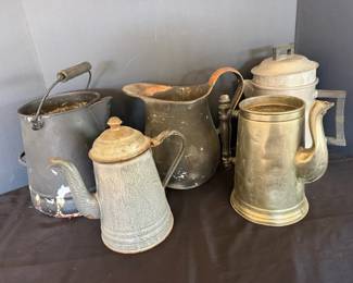 Vintage Coffee Pots  More