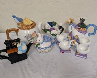 Whimsical Teapots