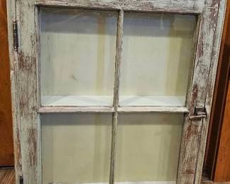 Hanging Handmade Window Cabinet