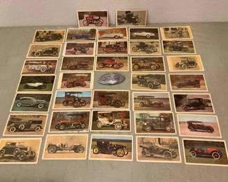 Long Island Automotive Postcards  Ford Emblem