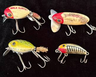 Jitterbugs, Miracle Minnow  Hula Dancer Fishing Lures