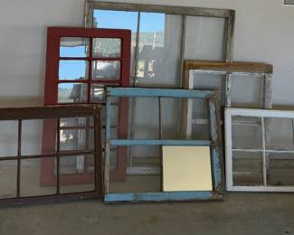 Vintage Paned Windows