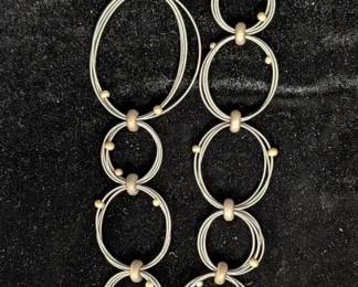 Loops 18 Long Necklace