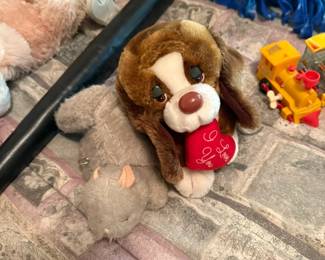 stuffed doggy collection