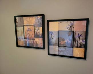 2 Wall art by Don Li-Leger 21x21