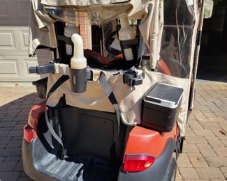 Golf Cart. PH Club Car (USA) - Precedent i2 Electric with Charger, Serial Number PH1244-329161. 2012 Club Car, With complete cover and doors, batteries replaced a few years ago. Club Cars feature an AlumiCore™ rustproof aluminum chassis. Is in overall very good condition.