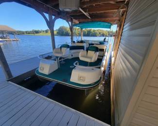 1997 Landau DX 20 Pontoon Boat with a circa 2006 Yamaha 60HP motor. Boat is 20’ and will seat up to 12 passengers. Well maintained. Comes with an electric trolling motor. Good running condition. We will have this available for inspection and show the running condition on inspection day by appointment.