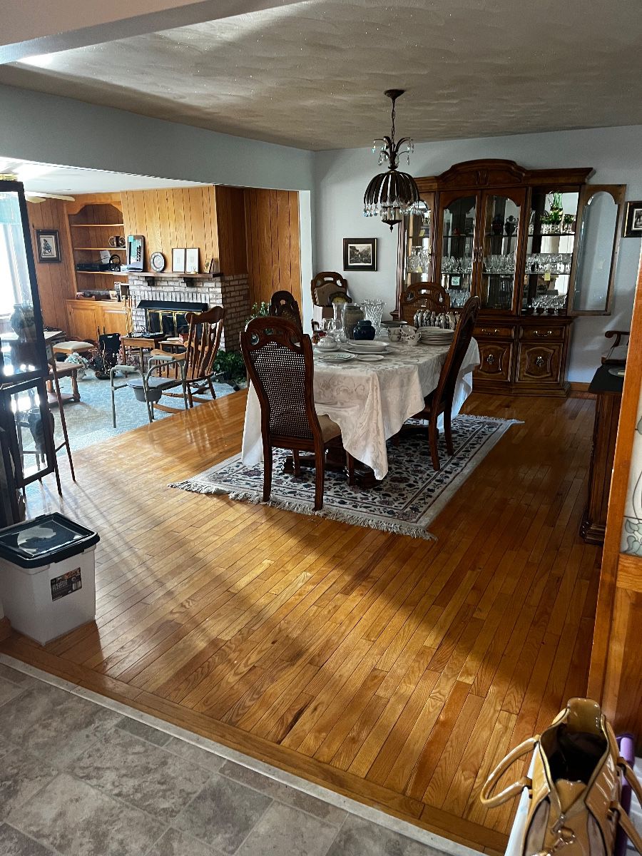China cabinet and china and vintage pieces