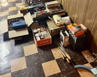 Tools, nails, and miscellaneous