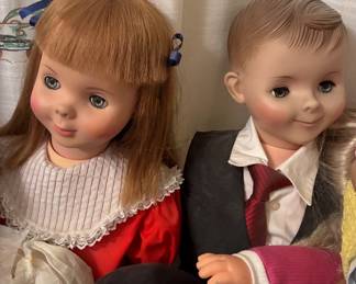 Character doll pair
