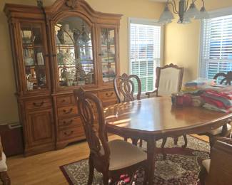 Dining table & chairs-$450