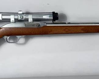 Marlin 60 .22 LR Rifle SN# 98423781, Tasco RF 4x12 PA WA Scope