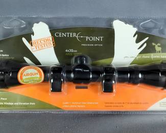 Center Point 4x32mm AR22 Series Airgun Scope, In Original Box