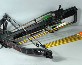 Barnett RC-300 Crossbow With Arrows, Qty 11