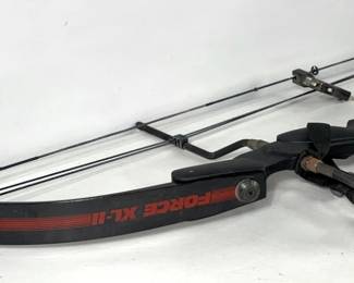 Bear Magnum Hunter Compound Bow With Kolpin Quiver