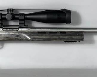 Savage 12 6.5x284 Norma Bolt Action Rifle SN# H011292, 1" Dia. Bbl, F Class Bench Gun, Nightforce Precision Optics 8x32 FFP Scope, Elevation Set For 1000 Yds