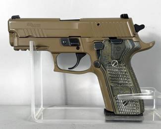 Sig Sauer P229 Elite .40 S&W Pistol SN# AJU17732, 5 Holsters, Paperwork, In Hard Case