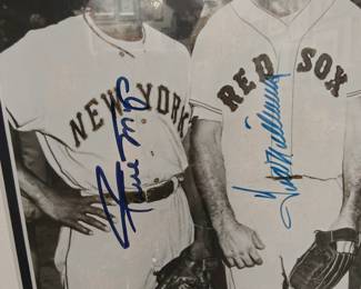 SIGNED BY BOTH PLAYERS $50.00