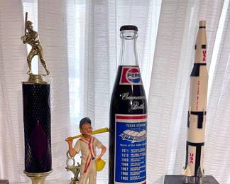 PEPSI AND COKE COMMEMORATIVE BOTTLES