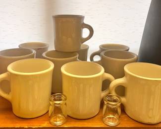 CITY CAFE-GARWOOD RESTAURANT WARE COFFEE CUPS