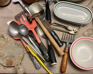 KITCHEN UTENSILS FROM CITY CAFE-GARWOOD