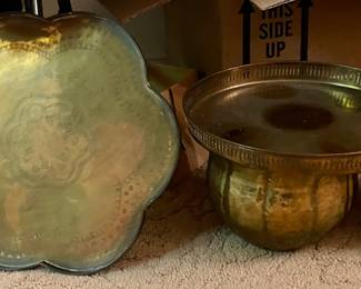 BRASS TRAYS
