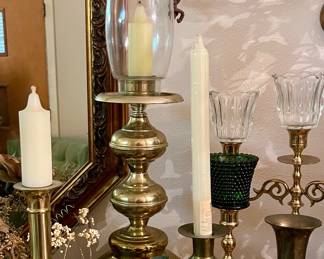 BRASS CANDLESTICKS