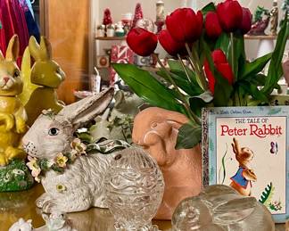EASTER BUNNY NESTING DISH