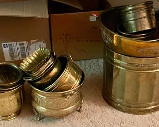BRASS PLANTERS