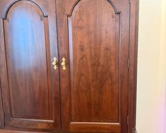Wooden wardrobe