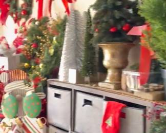 Christmas decor, storage