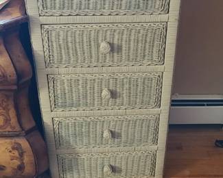 6 drawer wicker