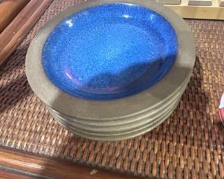 Heath Ceramic mini-plates -- vintage and collectible!
