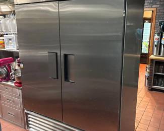 True Dual Door Commercial Refrigerator