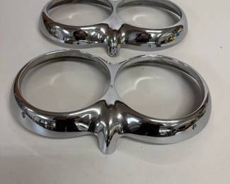 1961 Corvette Chrome Dual Headlight Bezels GMG