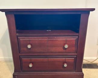 VaughanBassett Two Drawer Shelf B3SA