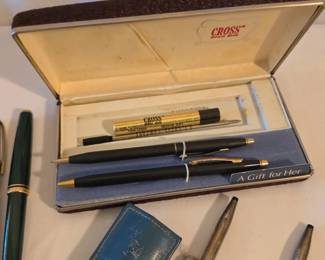 Assorted Writing Utensils Ft.. Montblanc  Cross LRJS