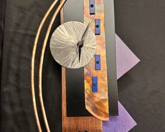 Pam McAnally Signed Wall Clock LRSA