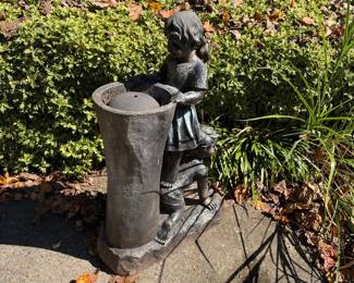 Children at Play Garden Water Fountain FPRG