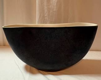 Ceramic Asymmetrical Oval Bowl by A Studio B2BC