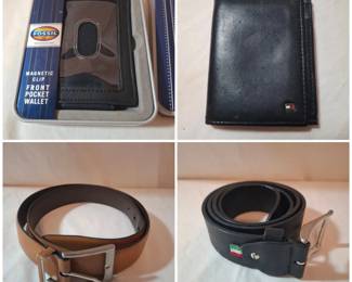 Bronzino, Cremieux Belts  Tommy Hilfiger, Fossil Wallets B2KD