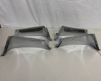 1961 Corvette Chrome Eyebrow Pieces GMG